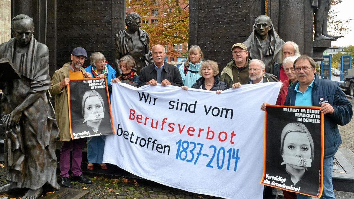 Berufsverbote auf Bundesebene
